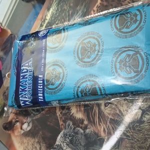 Black Panther Wakanda Forever Choose Loyalty Tablecloth